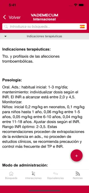 Screenshot 6 Vademecum Internacional iphone
