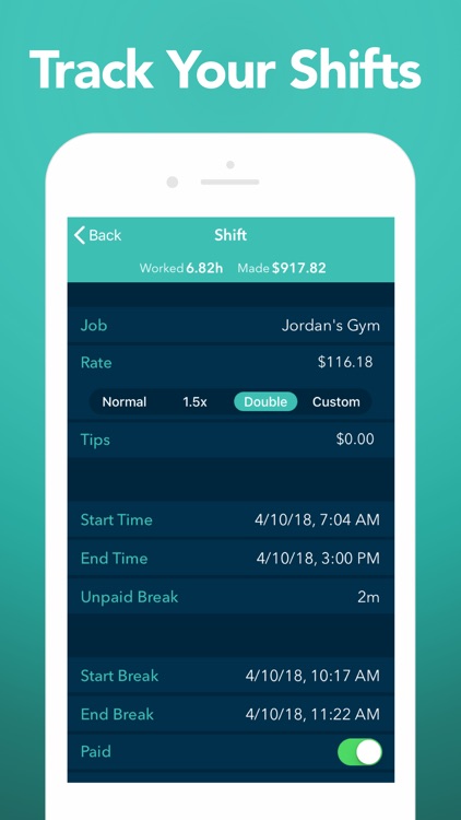 Clock In and Out Hours Tracker