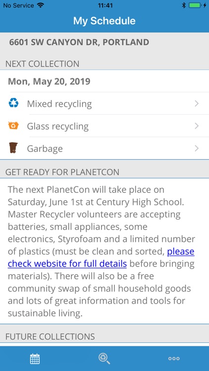 Garbage and Recycling Day
