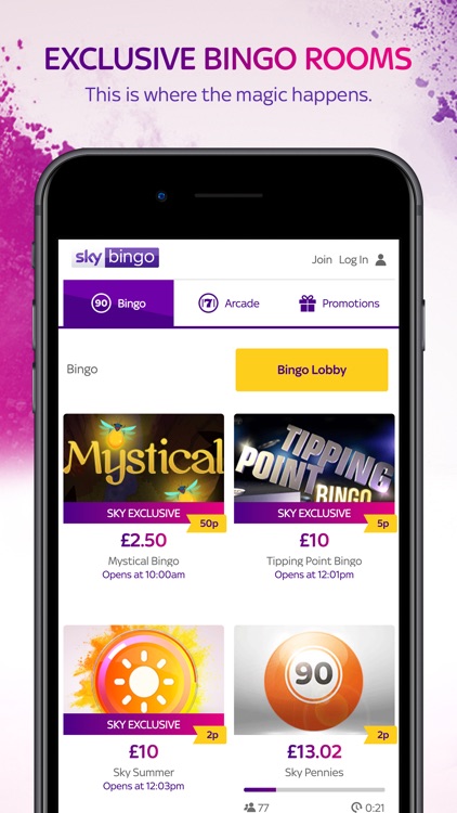 Online Bingo from Sky Bingo