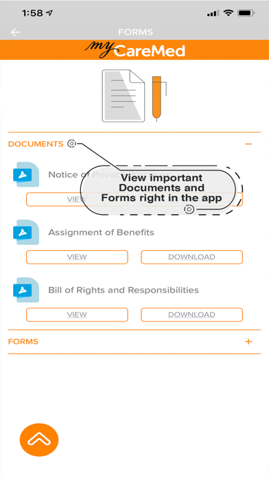 myCareMed Patient App screenshot 2