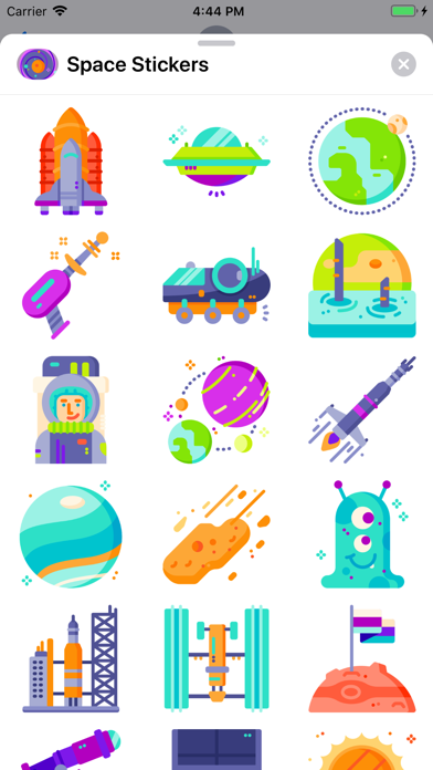 Cool Space Stickers screenshot 2