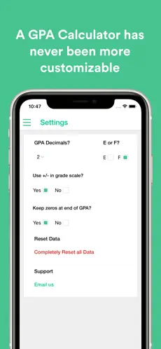 Captura 6 Scope: Custom GPA Calculator iphone