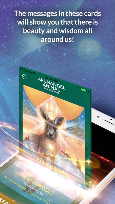 How to cancel & delete Archangel Animal Oracle Cards from iphone & ipad 4
