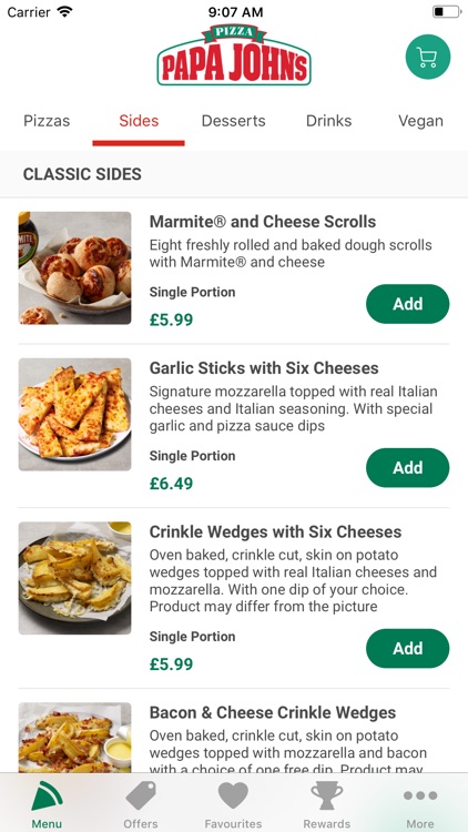 Papa John's screenshot-3