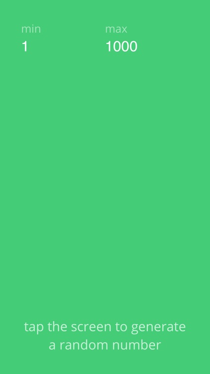 A Random Number Generator