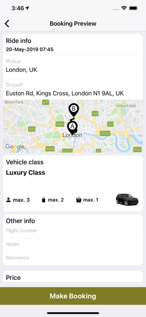 SK Luxury chauffeur(圖5)-速報App