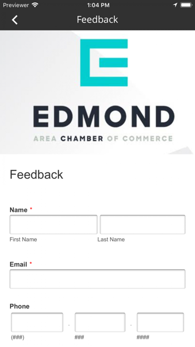 Edmond Chamber of Commerce screenshot 2