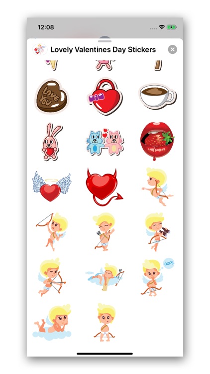 Lovely Valentine's Day Sticker screenshot-2