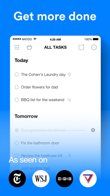 Any.do: To-do list & Tasks screenshot-0