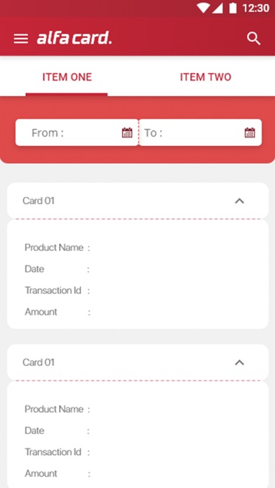 Alfa Card screenshot 2