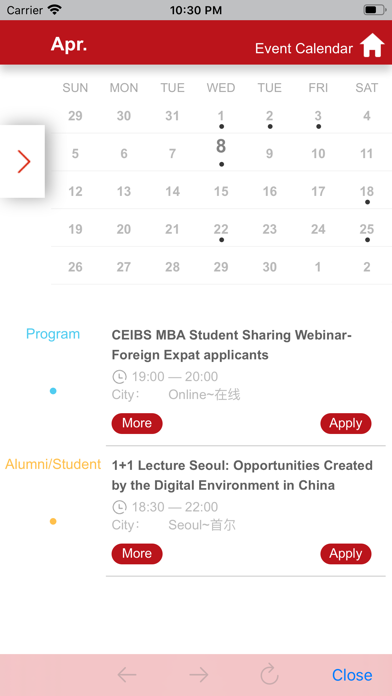 CEIBS iCampus screenshot 4