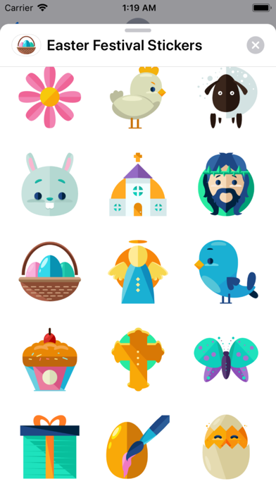 Easter Festival Stickers screenshot 3