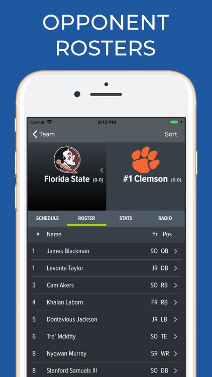 Clemson Football Schedules screenshot-7
