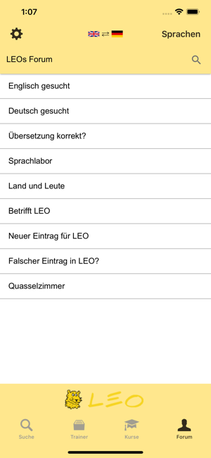 Leo Wörterbuch Im App Store