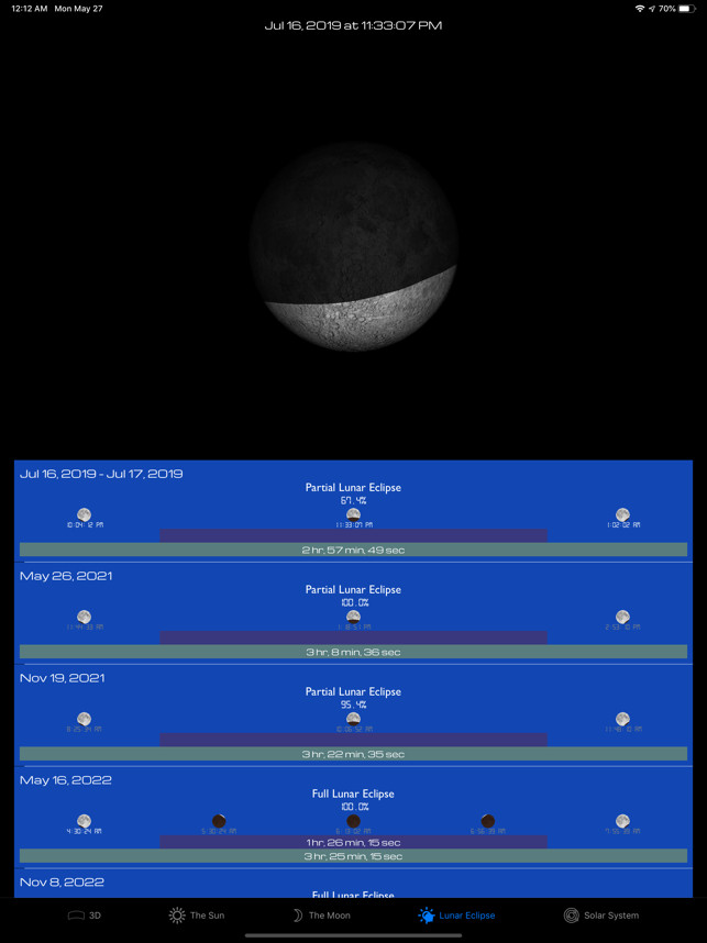 ‎Sun & Moon 3D Planetarium Pro Screenshot