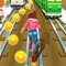 Subway Runner is an endless princess running game, Rush as fast as you can dodge the oncoming trains, Save your loved beautiful princess, run in the snow subway