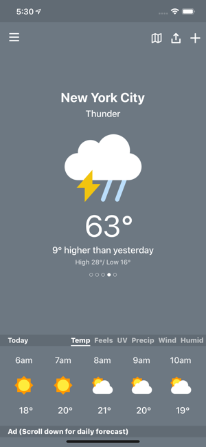 Weather Weather - Live Weather(圖4)-速報App