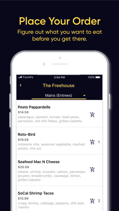 Tavolo - Reserve, Order, Pay! screenshot 3