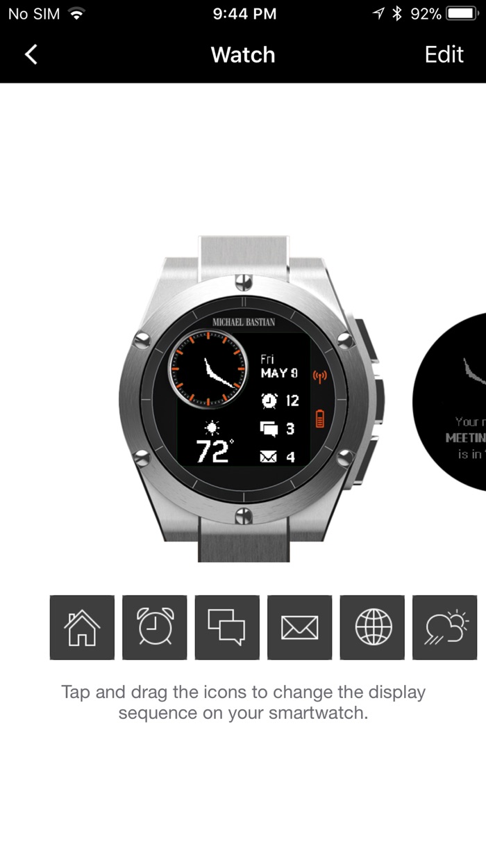 Michael Bastian Chronowing