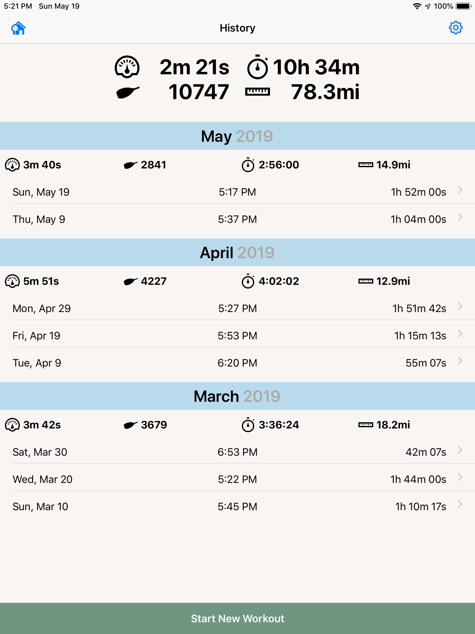 RowingCoach screenshot 2