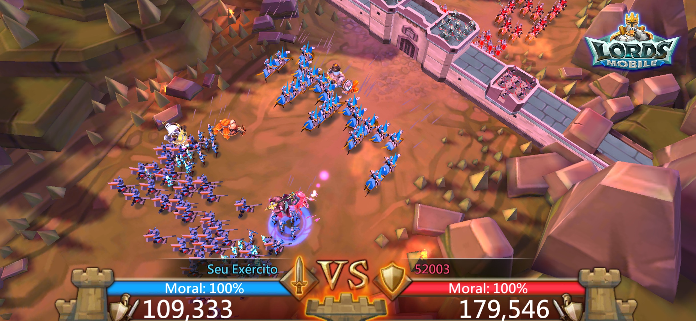 Screenshot do app Lords Mobile: War Kingdom