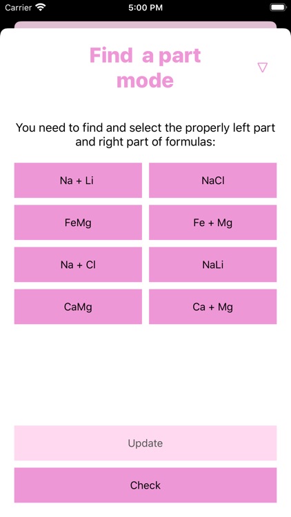 FindAPartOfChemicallyFormulas screenshot-3