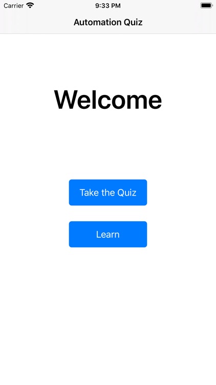 Automation Quiz