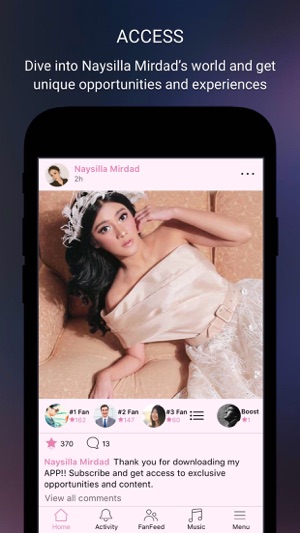 Naysilla Mirdad Official App(圖1)-速報App