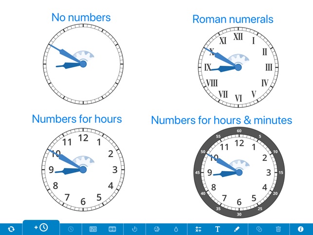 Math Clock, by MLC