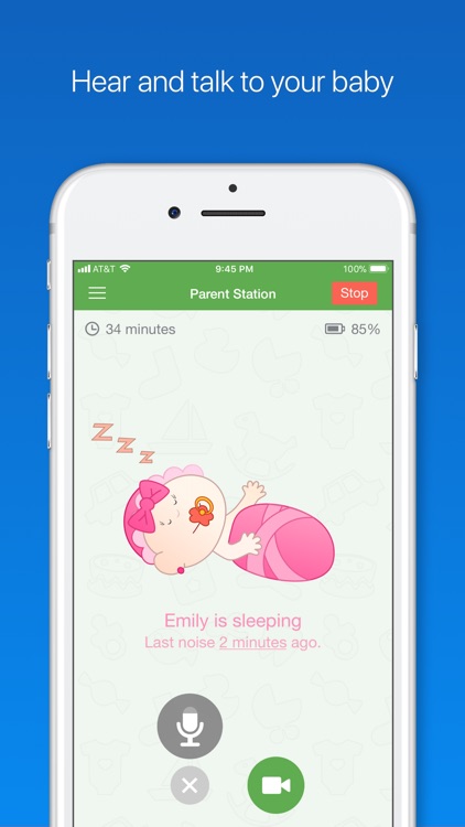Baby Monitor 3G screenshot-3
