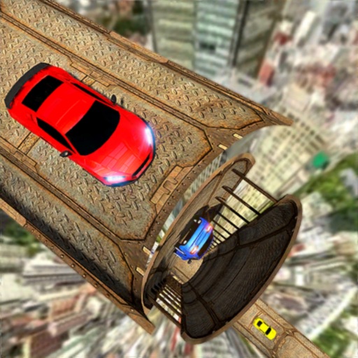 Vertical Ramp Extreme Car Jump Icon