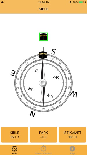 Kıble ve Namaz Vakitleri(圖2)-速報App