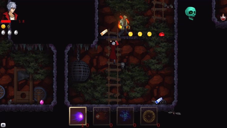 Evil Trek: Cave Pixel Shooter screenshot-3