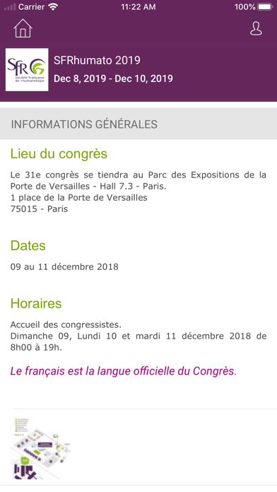 32e congrès de rhumatologie screenshot 3