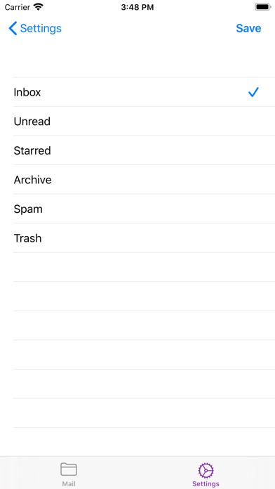 MiniMail for Yahoo Mail screenshot 3