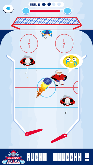 Ice Hockey Flipper - Ball Shot screenshot 3