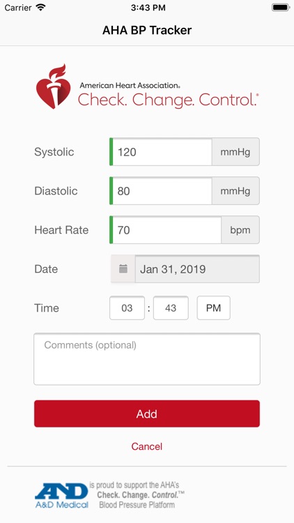 AHA BP Tracker screenshot-5