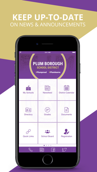 How to cancel & delete Plum Borough School District from iphone & ipad 1