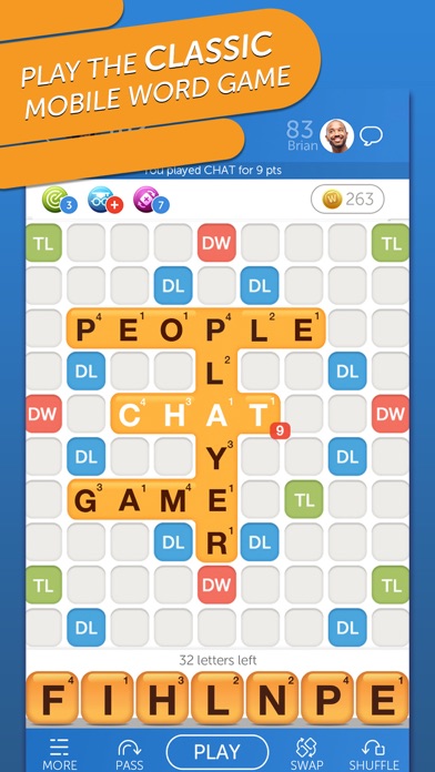 Words With Friends Free Screenshot 1
