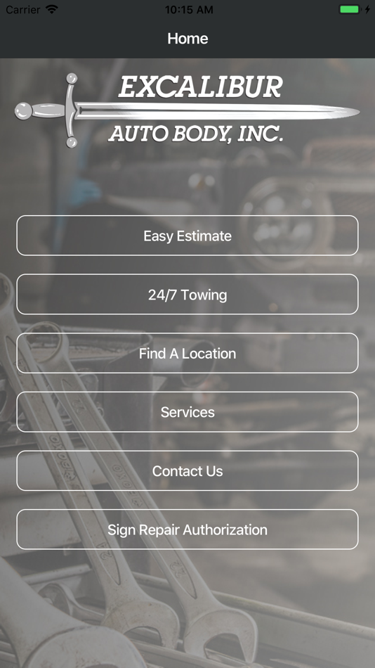 Excalibur Auto Body de Pepware LLC (iOS Aplicaciones) — AppAgg