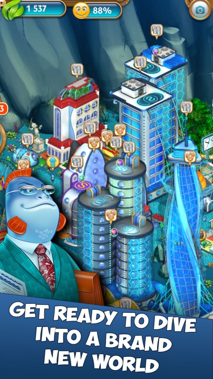 Aquapolis - city builder game screenshot-0