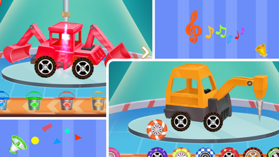 Kids Construction Trucks Drive screenshot 2