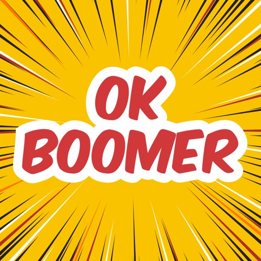 Ok Boomer - Animated Stickers Icon