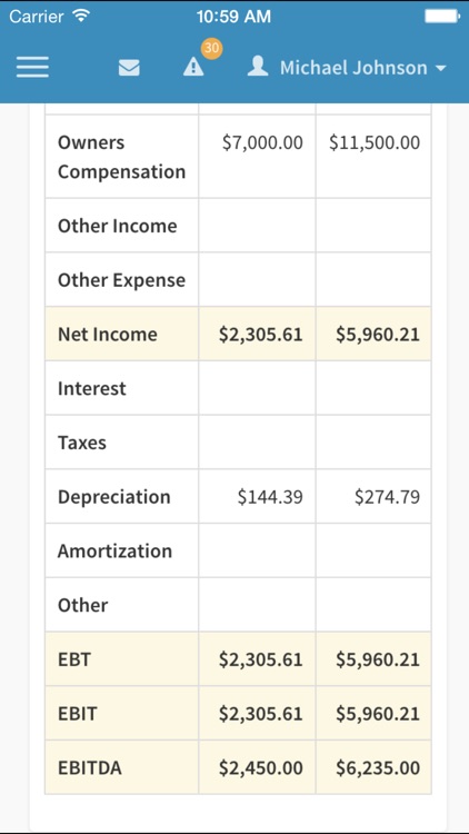 My Financials screenshot-3