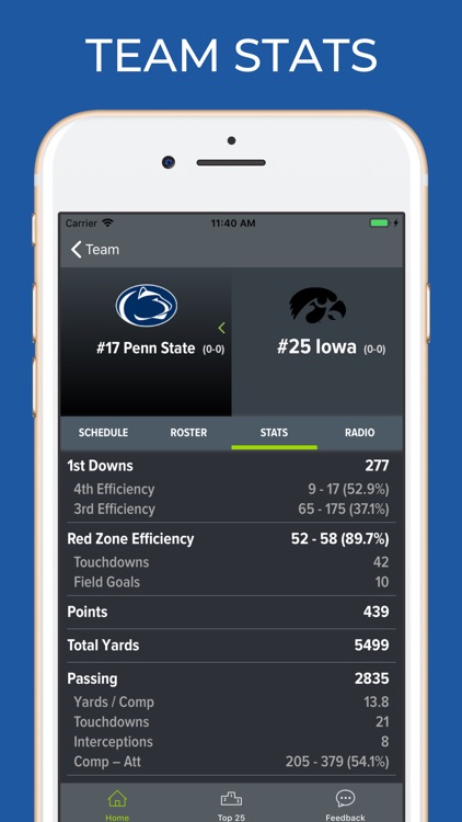 Penn State Football Schedules screenshot-4