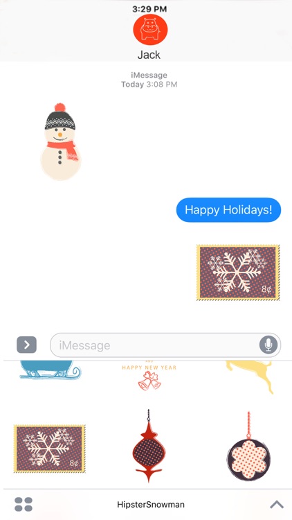 Hipster Snowman screenshot-4