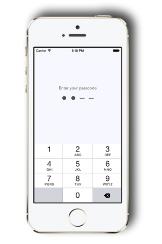 Private Contacts Lite App - náhled