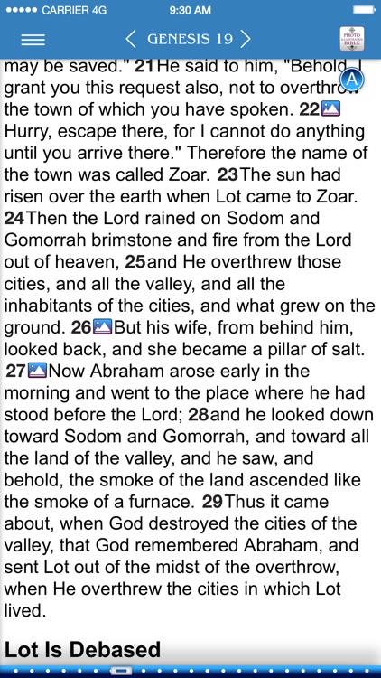 Photo Illustrated Bible NASB screenshot-0