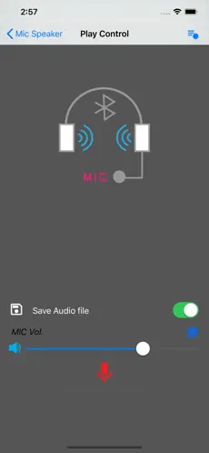 Captura de Pantalla 2 Micrófono altavoz iphone